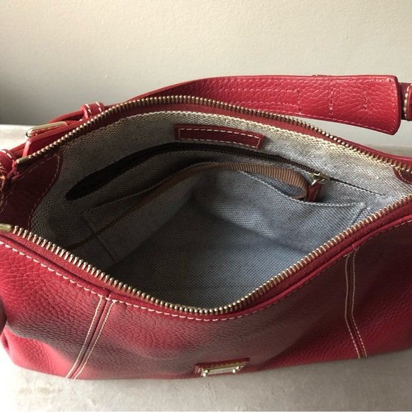 Dooney & Bourke red tote purse - Picture 3 of 3